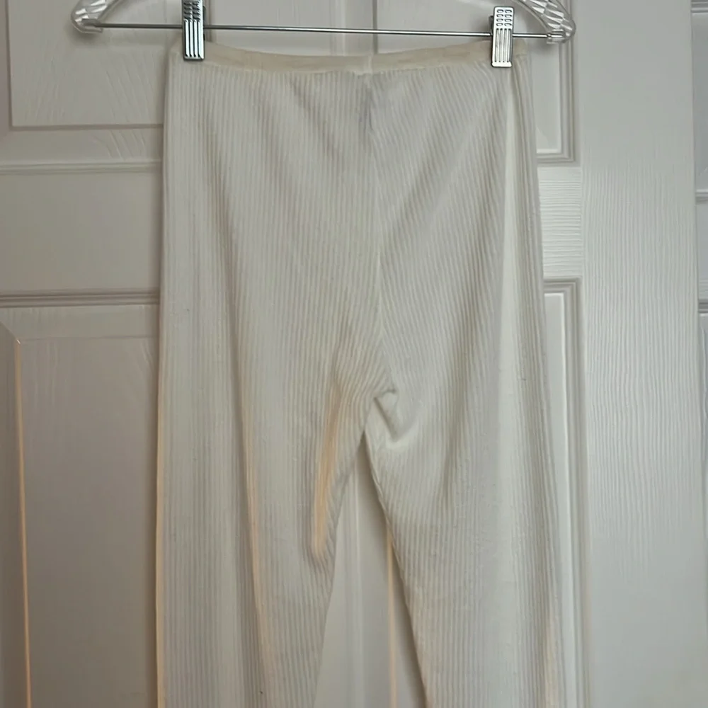 Free People Intimately Ivory Chilled Out Leggings XS